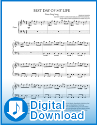 Best Day of My Life - American Authors piano sheet music