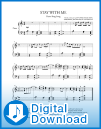 Stay With Me - Sam Smith piano sheet music